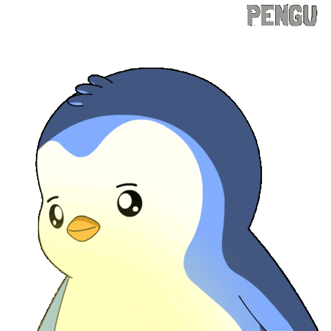 Hear Me Out I Got It Sticker by Pudgy Penguins