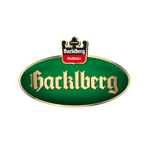 Hacklberg giphyupload logo bier brauerei Sticker