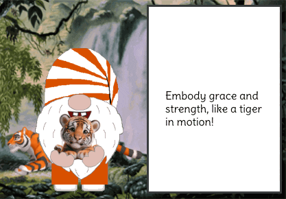 Tiger Gnome GIF