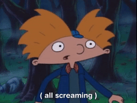 hey arnold nicksplat GIF