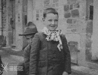 NationalWWIMuseum black and white kid salute military GIF