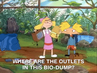 hey arnold nick splat GIF