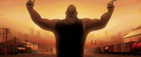 the incredibles fitness GIF by Disney Pixar