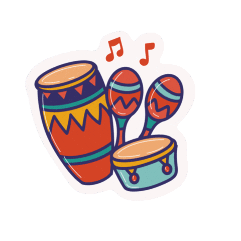 Puerto Rico Musica Sticker