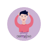 Acne Dermatologia Sticker by Derma360