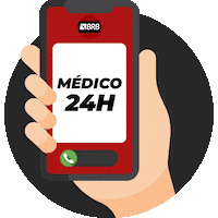 NacaoBRB app doctor smartphone celular Sticker
