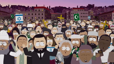 happy cheering GIF by South Park 