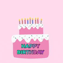 Happy Birthday Pink GIF by Boxing Star