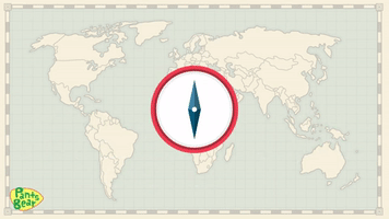 Learn Directions | Geography | The Cardinal Directions | North South East West | #PantsBear