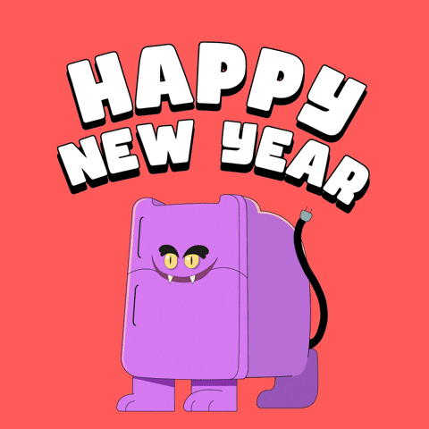 Celebrate Happy New Year GIF by Nexio