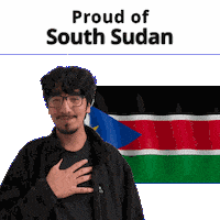 South Sudan Sticker