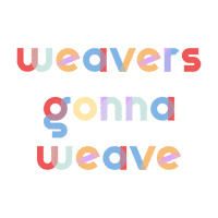wovenmemories textiles weaving woven yarns Sticker