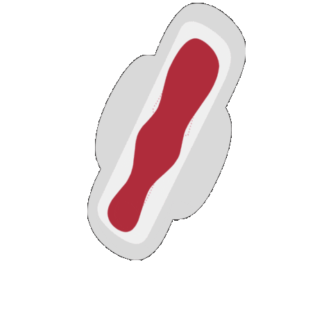 talkaboutyourperiod period menstruation periods pad Sticker