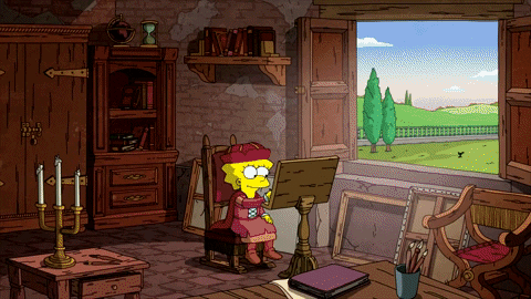 Aging Lisa Simpson GIF by AniDom