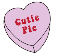 Valentines Day Heart Sticker