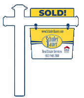 SchulerBauer real estate realtor sold sign Sticker