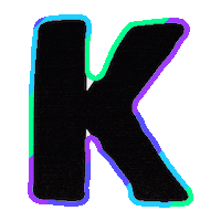 K Sticker by imoji