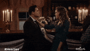 Pascale Hutton Kiss GIF by Hallmark Channel