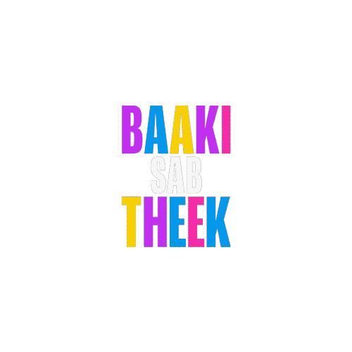 jatin_baba cool ok typography motion graphics Sticker