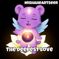 Peace Glow GIF by MishaHeartseer