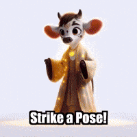 Strike A Pose Fun GIF by Moosiahzen