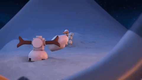 snow winter GIF by LEGO