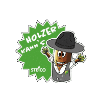 Baustelle Nachhaltig Sticker by STEICO