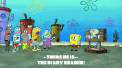 season 9 little yellow book GIF by SpongeBob SquarePants