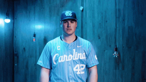 University Of North Carolina Baseball GIF by UNC Tar Heels