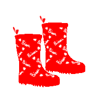 Bottes Flaques Sticker by Mathilde Cabanas