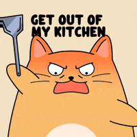 Warning Get Out GIF by MESA My Emotional Support Animal