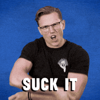 Josh Scherer Suck It GIF by Mythical Kitchen