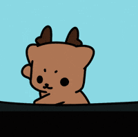 Piano Reindeer GIF