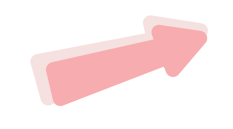 Pink Arrow Sticker by tinagus