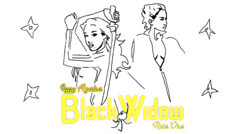black widow vma 2014 Sticker by mtv