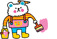 Happy Art Sticker