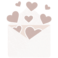 Envelope Love Sticker by Vers van de pers