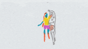 Dance Animation GIF by Guillermo Anda