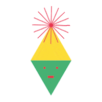 Happy Clown Sticker by Lotti