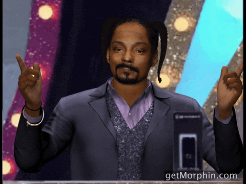 Happy Snoop Dogg GIF by Morphin
