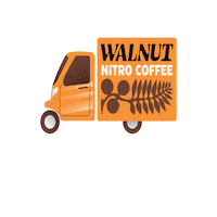 WalnutNitroCoffee coffee cold brew walnut trike Sticker