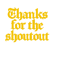Thanks Thank You Sticker by Deadlyie