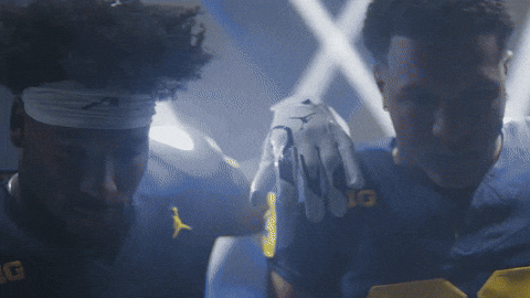 Go Blue Michigan Football GIF by Michigan Athletics