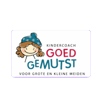 Kindercoachgoedgemutst text gedachten liel zelfbeeld Sticker