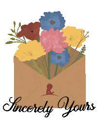 Tri Delta Flowers Sticker