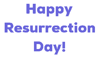 Happy He Is Risen Sticker by Alissandra