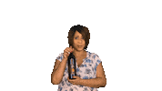 ComedianHollyLogan drink wine drinking drunk Sticker