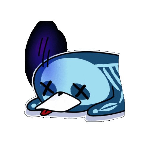 Game Over Crypto Sticker