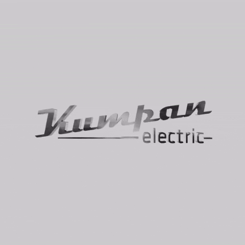kumpanelectric giphygifmaker rotating logo animation kumpan electric GIF