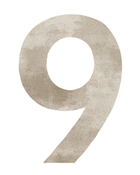 Countdown Number Sticker by Daniela Nachtigall